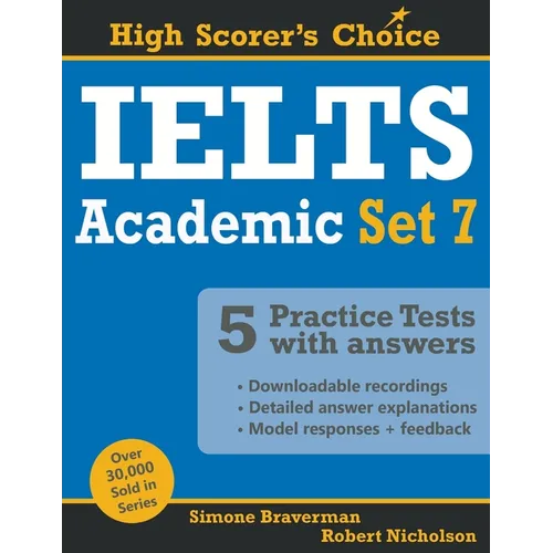 IELTS 5 Practice Tests, Academic Set 7: Tests No. 31-35 - Paperback