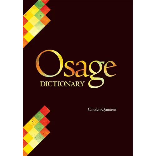 Osage Dictionary - Hardcover