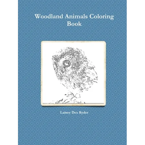 Woodland Animals Coloring Book - Paperback