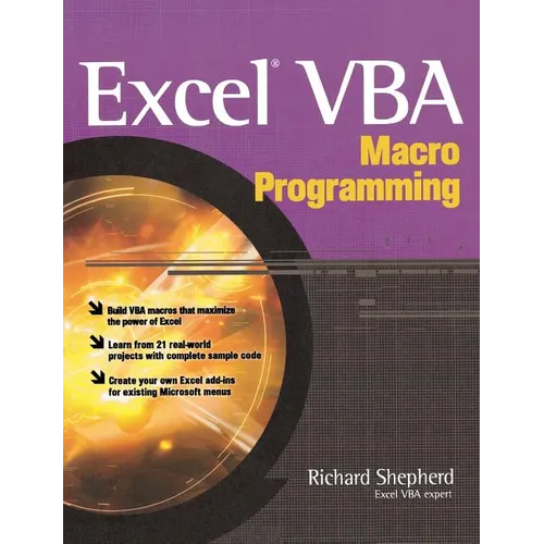 Excel VBA Macro Programming - Paperback