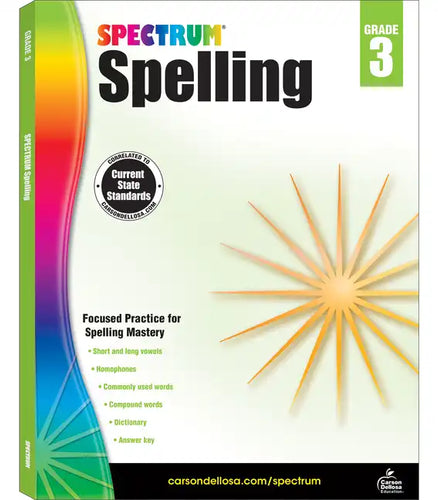 Spectrum Spelling, Grade 3: Volume 30 - Paperback