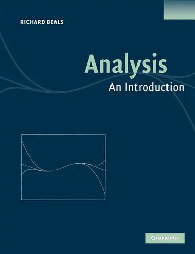 Analysis: An Introduction - Paperback