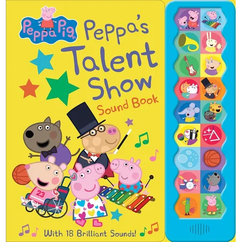 Peppa Pig: Peppa's Talent Show Sound Book - Board Book