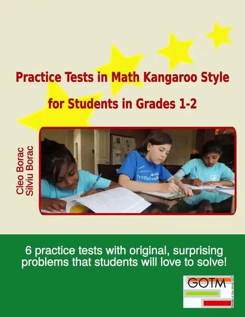 Practice Tests in Math Kangaroo Style for Students in Grades 1-2 - Paperback