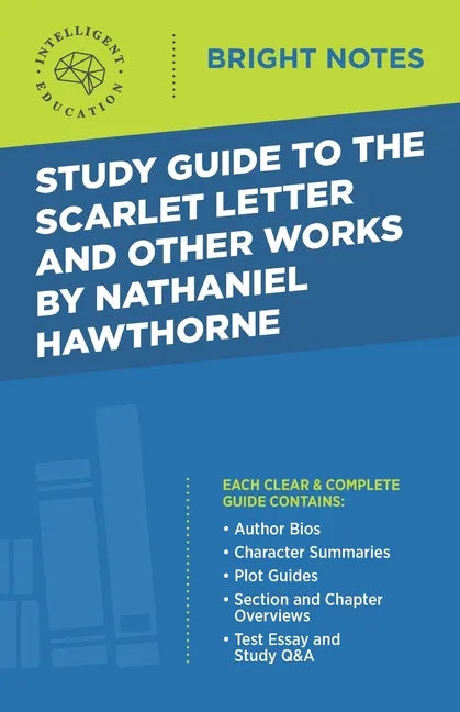 Study Guide to The Scarlet Letter and Other Works by Nathaniel Hawthorne - Paperback