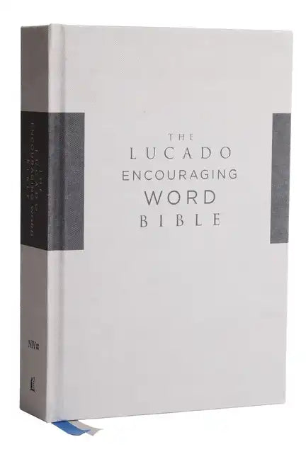 Niv, Lucado Encouraging Word Bible, Gray, Cloth Over Board, Comfort Print: Holy Bible, New International Version - Hardcover