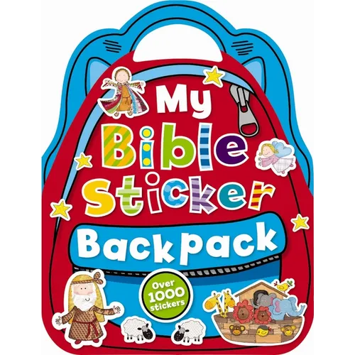 My Bible Sticker Backpack - Paperback