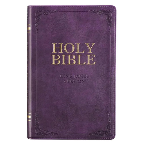 KJV Gift Edition Bible Purple - Leather
