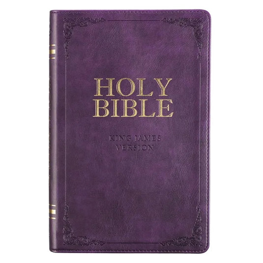 KJV Gift Edition Bible Purple - Leather