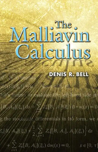 The Malliavin Calculus - Paperback