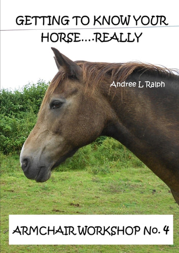 Getting To Know Your Horse....Really - Armchair Workshop No.4 - Paperback