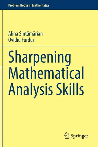 Sharpening Mathematical Analysis Skills - Paperback