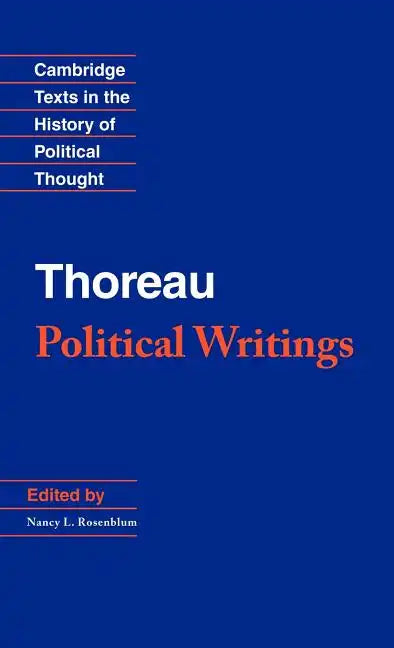 Thoreau: Political Writings - Hardcover
