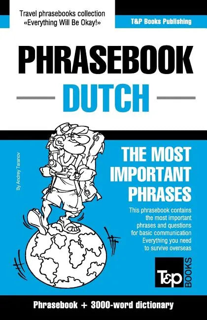 English-Dutch phrasebook and 3000-word topical vocabulary - Paperback