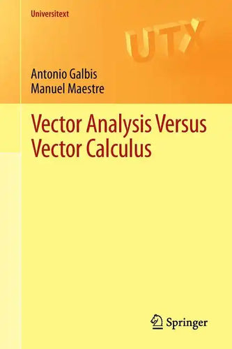 Vector Analysis Versus Vector Calculus - Paperback