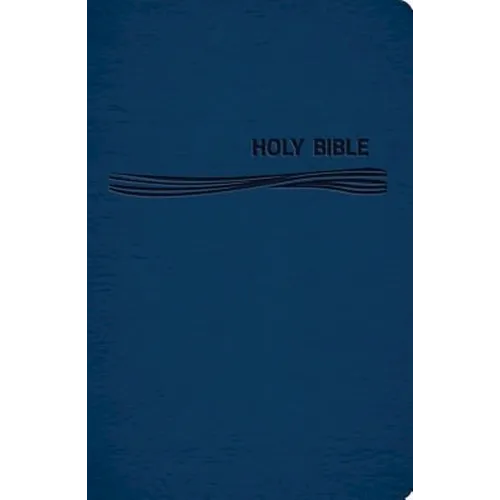 Ceb Deep Blue Kids Bible Classic Navy - Imitation Leather