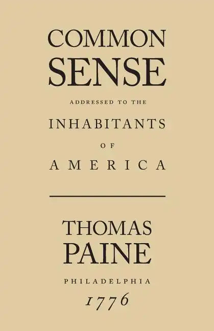 Common Sense - Paperback