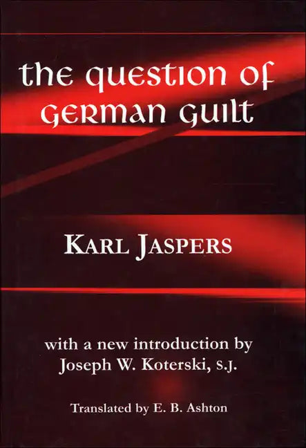 The Question of German Guilt - Hardcover