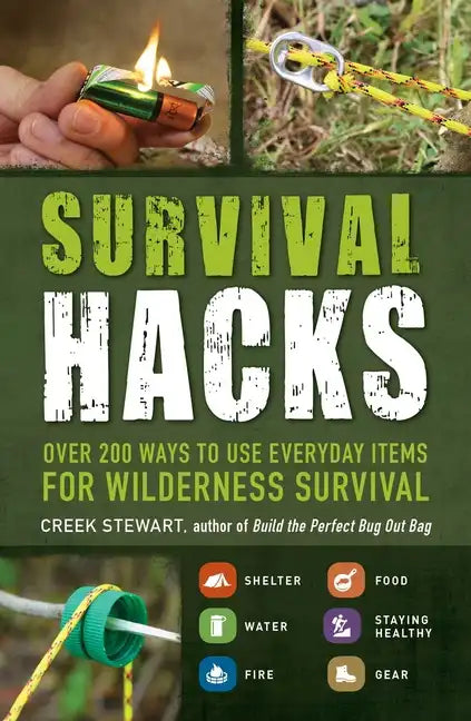 Survival Hacks: Over 200 Ways to Use Everyday Items for Wilderness Survival - Paperback