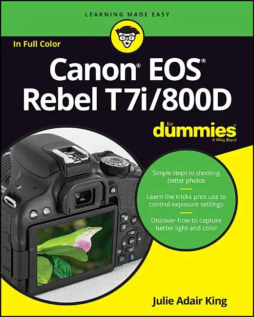 Canon EOS Rebel T7i/800D for Dummies - Paperback