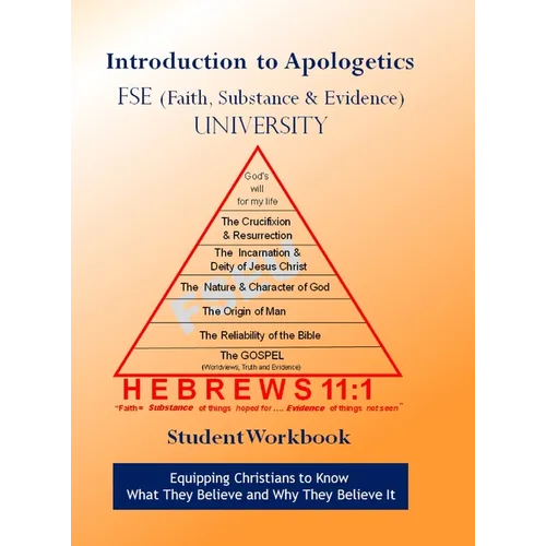 FSE University Introduction to Apologetics Student Workbook - Hardcover