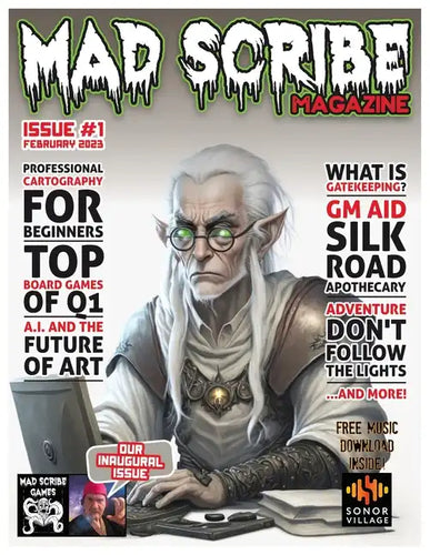 Mad Scribe magazine issue #1 - Paperback