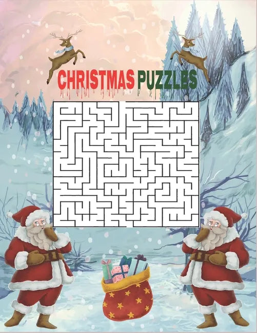 christmas puzzles: (Highlights Puzzles christmas Activity Books ages 4-8 ) - Paperback