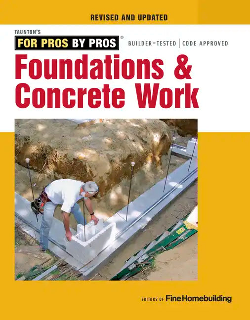 Foundations & Concrete Work - Paperback