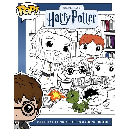 The Official Funko Pop! Harry Potter Coloring Book - Paperback