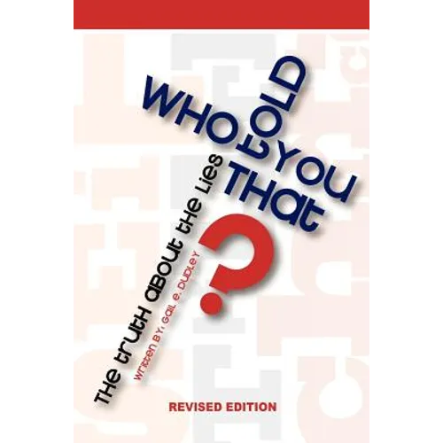 Who Told You That - Paperback