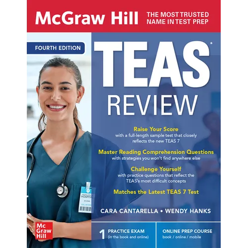 McGraw Hill Teas Review, Fourth Edition - Paperback