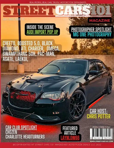 Street Cars 101 Magazine- July 2022 Issue 15 - Paperback