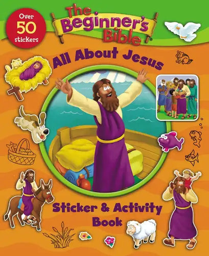 The Beginner's Bible All about Jesus Sticker and Activity Book - Paperback