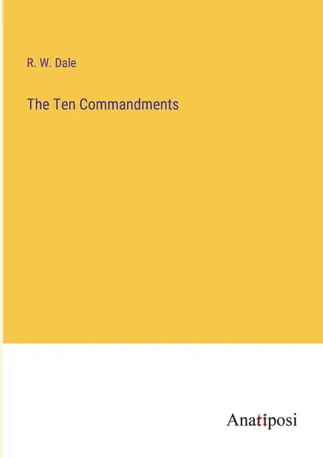 The Ten Commandments - Paperback