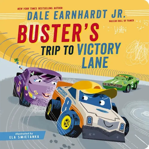 Buster's Trip to Victory Lane - Board Book
