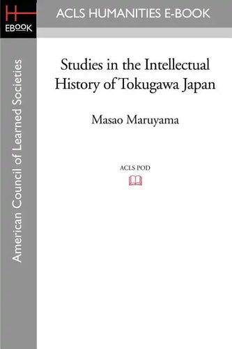 Studies in the Intellectual History of Tokugawa Japan - Paperback