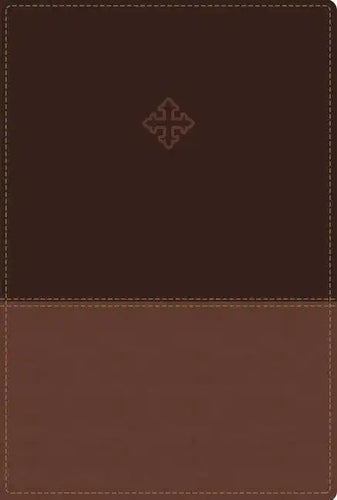 Amplified Study Bible, Imitation Leather, Brown, Indexed - Imitation Leather