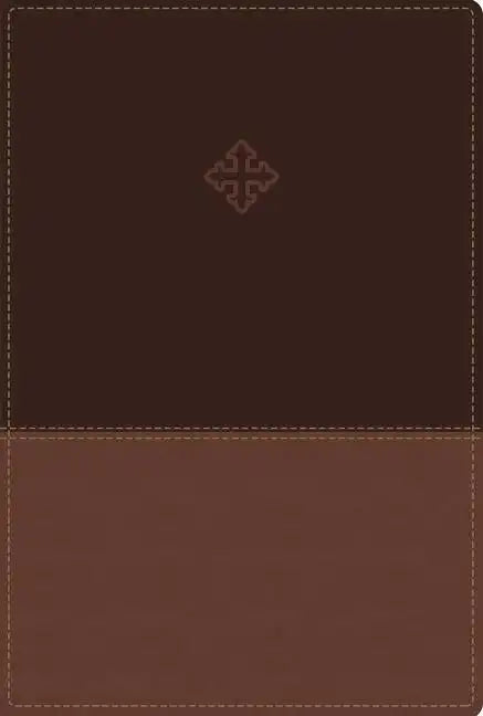 Amplified Study Bible, Imitation Leather, Brown, Indexed - Imitation Leather