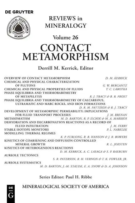 Contact Metamorphism - Paperback
