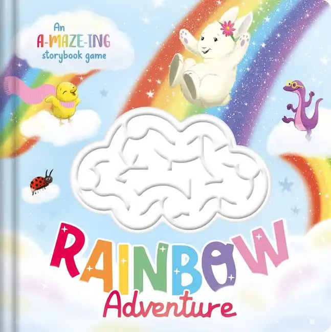 Rainbow Adventure: An A-Maze-Ing Storybook Game - Paperback