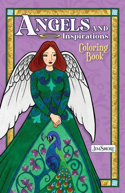Jim Shore Angels and Inspirations Coloring Book - Paperback