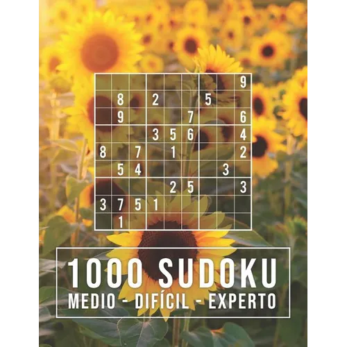 1000 Sudoku: medio - difícil - experto: Para adictos a los números - 9x9 Clásico Puzzle - Rompecabeza de Lógica - Paperback