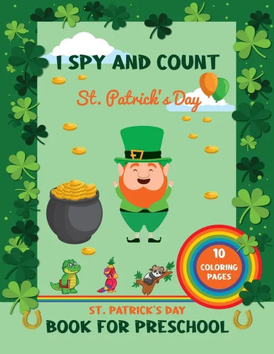 I Spy and Count St Patrick's Day: St Patrick's Day Book For Preschool - Paperback