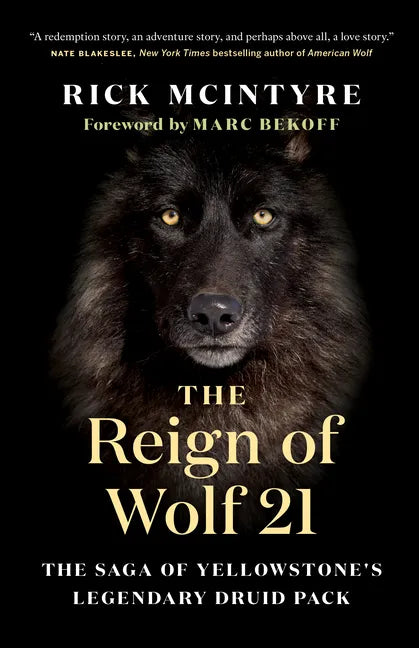 The Reign of Wolf 21: The Saga of Yellowstone's Legendary Druid Pack - Paperback