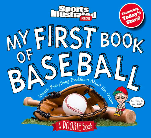 My First Book of Baseball: A Rookie Book - Hardcover