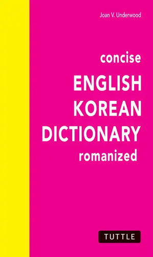 Concise English-Korean Dictionary - Paperback