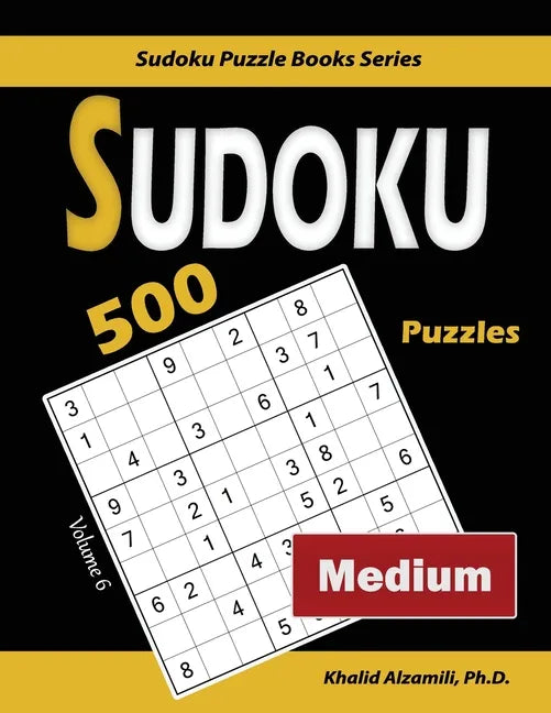 Sudoku: 500 Medium Puzzles - Paperback