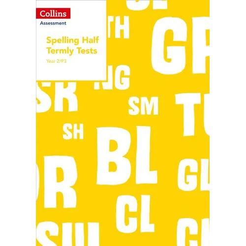 Year 2/P3 Spelling Half Termly Tests - Paperback