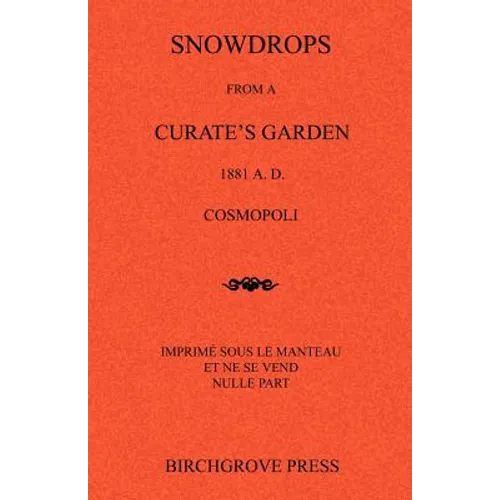 Snowdrops from a Curate's Garden - Paperback