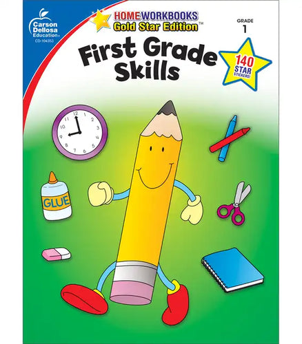 First Grade Skills: Gold Star Edition Volume 4 - Paperback